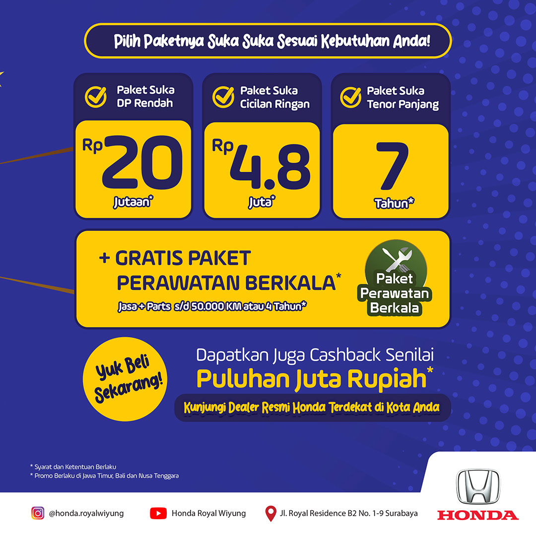 Promo Honda Royal Wiyung