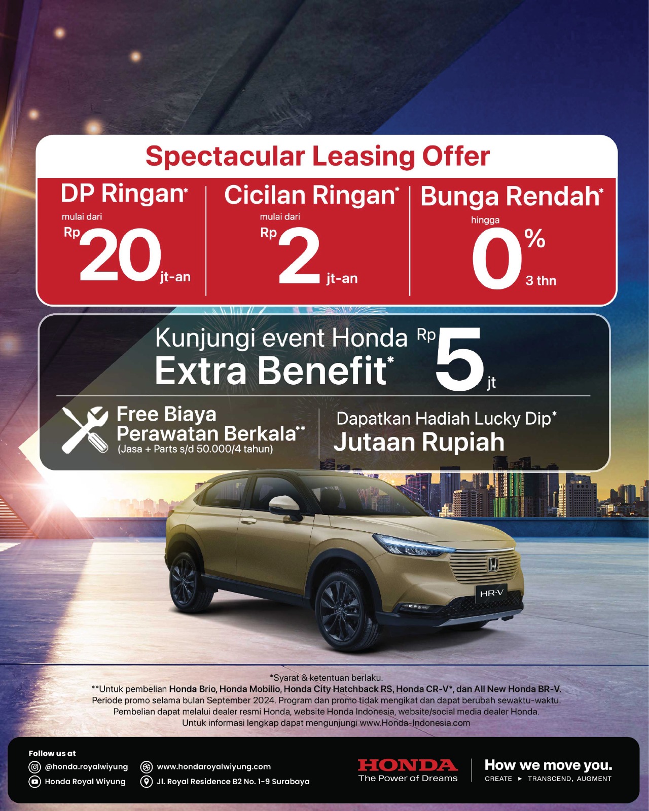 Promo Honda Royal Wiyung